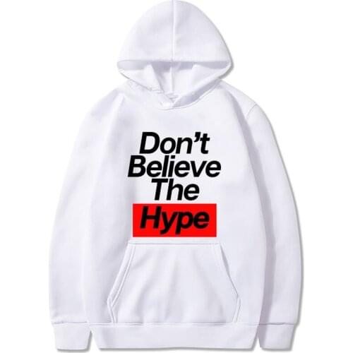 Wholesale men Hoodies don't believe hype homme hoodies drop shipping Sweatshirt Streetwear Unisex Hoodies Pullovers sportswear