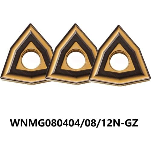 Original WNMG WNMG080404N-GZ WNMG080408N-GZ WNMG080412N-GZ AC410K AC415K AC405K AC420K Carbide Inserts Lathe Cutter Turnign Tool