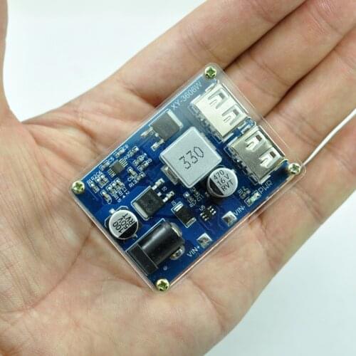 DC9V--36V 24V 12V to 5V USB Step Down Module DC-DC Converter Phone Charger Car Power Supply Module high efficiency Buck Module