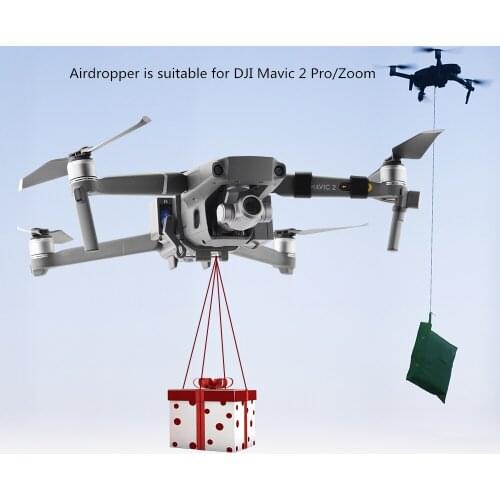 1Set Professional Wedding Proposal Delivery Device Dispenser Thrower Drone Air Dropping Transport Gift for DJI Mavic 2 Pro/Zoom
