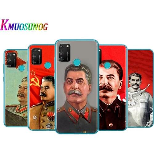 Transparent Cover Stalin Soviet Union For Honor V30 View 20 V20 30i 30S 30 20S 20E 20i 20 Lite Pro Plus Phone Case