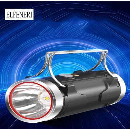 Super Powerful Led Flashlight Rechargeable Night Fishing Lamp Fishing Outdoor Ultra Bright Lamp High Power Draw Bait Charging