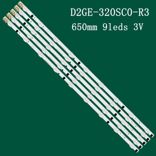 5pieces/lot 100%New UA32F4088AR CY-HF320AGEV3H UE32F5000 UA32F4000AR LED strip D2GE-320SC0-R3 2013SVS32H 9 LEDs BN96-27894A