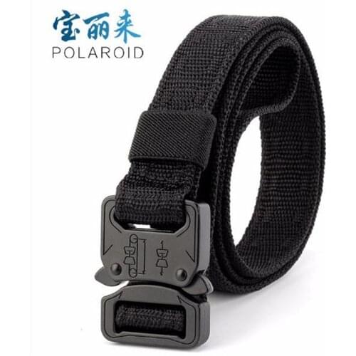 Tactical Belt ENNIU Nylon Outdoor Sports Belt 2.5cm Military Adjustable Belt with Metal Buckle Hunting Accessories