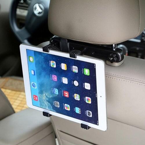 Universal Car Back Seat Headrest Mount Plastic Tablet PC Holder Stand Bracket