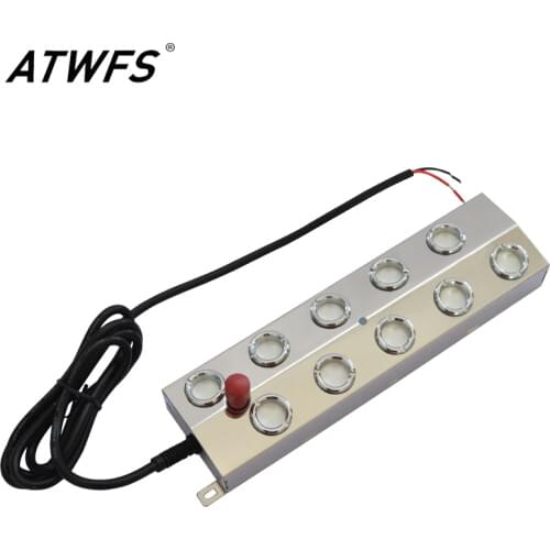 Air Humidifier Stainless Steel Fogger Ultrasonic Mist Humidifier Fountain Vaporizer ATWFS 10 Head 5KG Diffuser