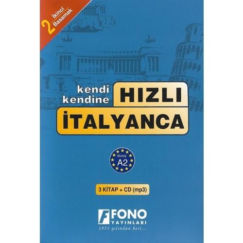 Fono Webcasts Fast Italian 2. Step (3 Book) (Seslendirmeli)