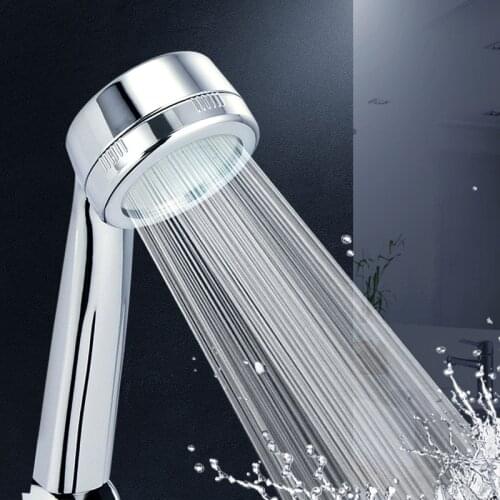 VEHHE Stainless Steel Panel High Pressure Shower Head Water Saving Chrome Round Nozzle Sprinkler Rianfall Shower Heads