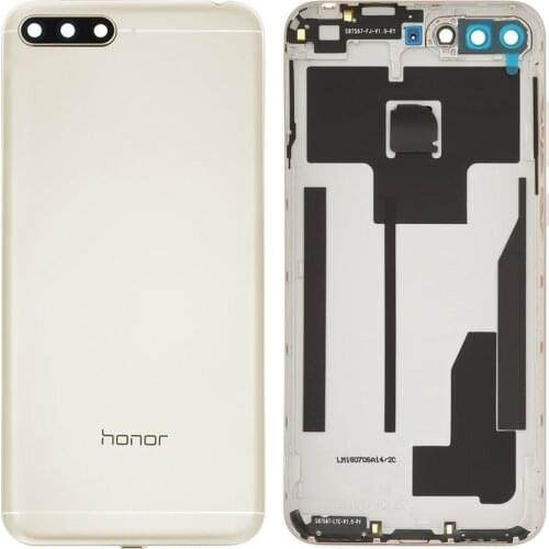 Housing Back Battery Cover Repair Part Replacement compatible with Huawei Honor 7C 5,7", (With Side Button,With Camera Lens)