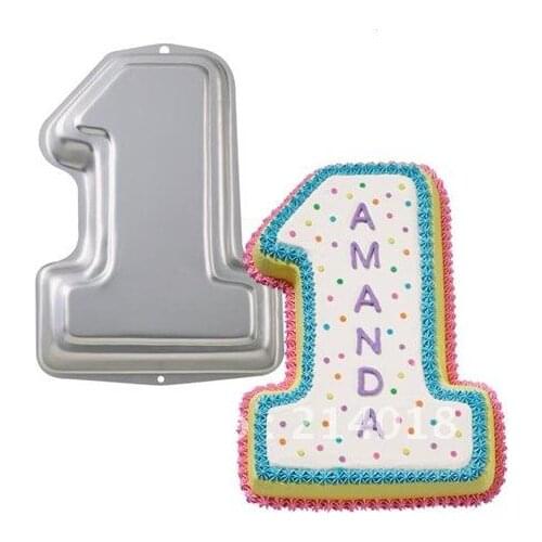 2012 high quality and amazing price new aluminum alloy number shape cake pan decorating tools NO.:ME01