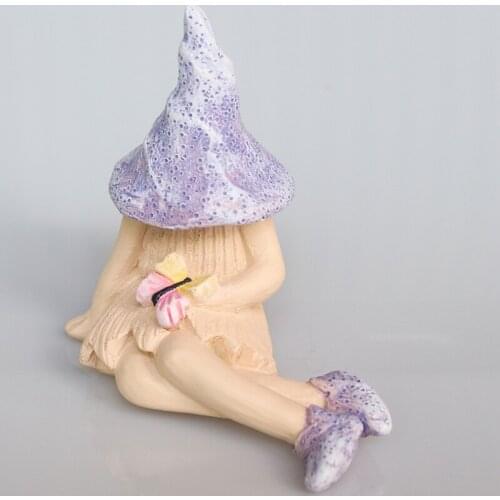 Mushroom Elves Garden Decoration Accessories Ornaments Dwarf Character Sculptures Outdoor Garden Ornaments C1