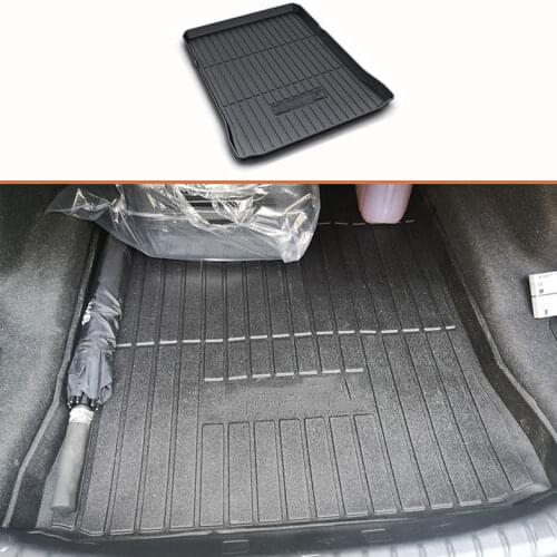 Trunk Mat for BMW 5 Series F10 F11 G30 G31 G38 06-16 17-19 2020 Black Waterproof durable Cargo Floor Mat Car Accessories
