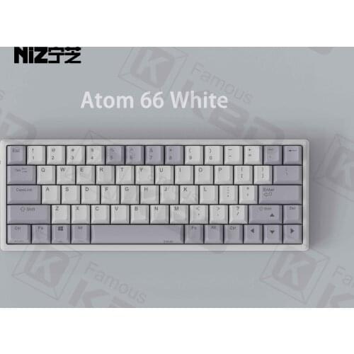Niz keyboard Atom66 capacitive Bluetooth dual mode full key programmable and RGB