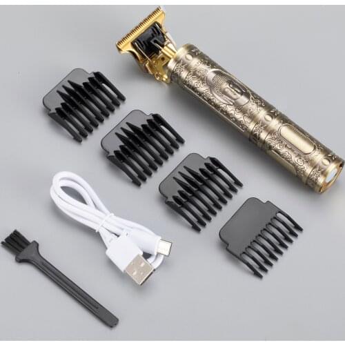 New Hair Clipper For Men Electric Hair Trimmer Rechargeable Proffessional Barber Clippers Cordless T9 Hair Cllipper Machine 007