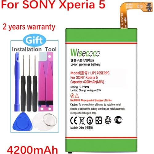 Wisecoco LIP1705ERPC NEW Battery For SONY Xperia 5 Mobile Phone