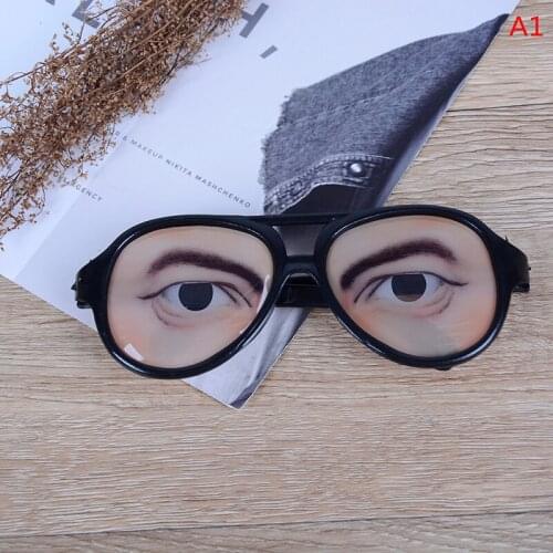 One Piece New Party Funny Glasses Fake Novelty Gag Prank Eye Ball Joke Toy