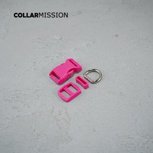 20pcs/lot(plastic buckle+Tri-Glid+square keeper+D ring) DIY dog collar 20mm webbing sewing quality accessory premium 17 kinds