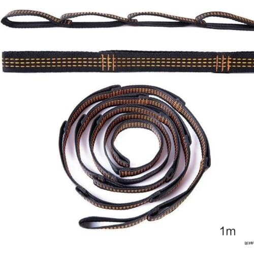 Adjustable Tree Hanging Hammock Straps Climbing Rope Aerial Yoga Hammock Belt