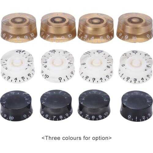 4pcs Guitar Knobs Speed Control Volume Tone for Guitar Guitarra Replacement Electric Guitar Accessories