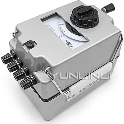 Hand Grounding Table Lightning Rod Grounding Resistance Tester Resistance Meter Lightning Protection Equipment ZC-8