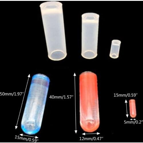 Silicone Tube Shape Crystal Pendant Mold Epoxy Resin Casting Craft Jewelry Tools