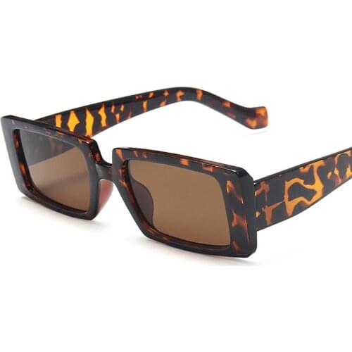 Fashion Small Rectangle Sunglasses UV400 Sexy Women Ladies Vintage Brand Designer Square Sun Glasses Shades Female Eyeglasses