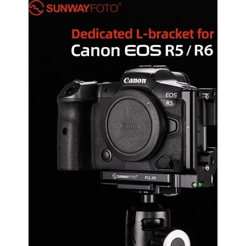 SUNWAYFOTO PCL-R5 L-bracket for Camera R5/R6 DSLR arca / rrsS Compatible Quick Release Plate