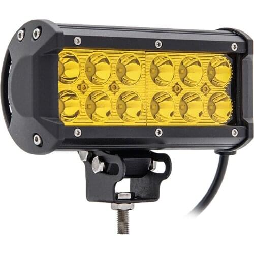 3000K LedBar Light Fog Lamp Vehicle Driving Working Lighting Led Work Light Bar for Offroad 4 x 4 SUV UAZ Truck 24V 12V