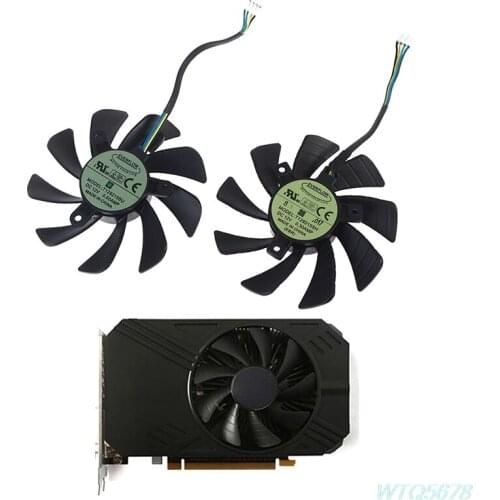 1Pcs 85MM Cooler Fan For GTX1060 Mini ITX P106-090 Graphics Card Cooling Fans