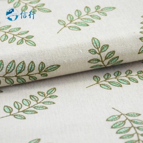 50*150cm Printed Cotton Linen Fabric For Patchwork Quilting Sewing DIY Sofa Table Cloth Furniture Cover Cushion Fabric#3445