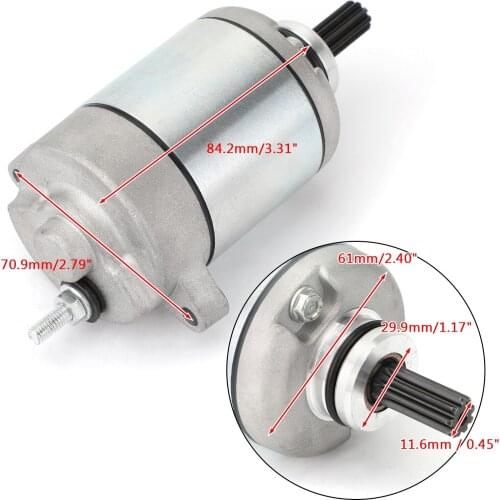 Artudatech New 12V Starter Replaces For Honda CRF125FB CRF125F 125cc 2014 2015 2016 2017 31200-K28-911 Motorcycle Accessories