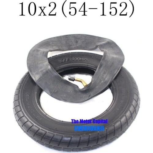 Free Shipping Good Quality 10x2/54-152 Inner and Outer Tire Electric Vehicle Balancer Scooter Electric Wheelchair Baby Carriage