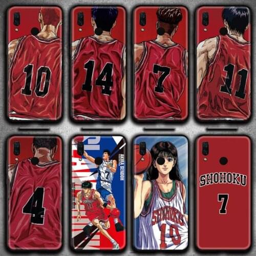 Slam Dunk Sakuragi Haruko Akagi Phone Case Huawei Y6P Y8S Y8P Y5II Y5 Y6 2019 P Smart Prime Pro