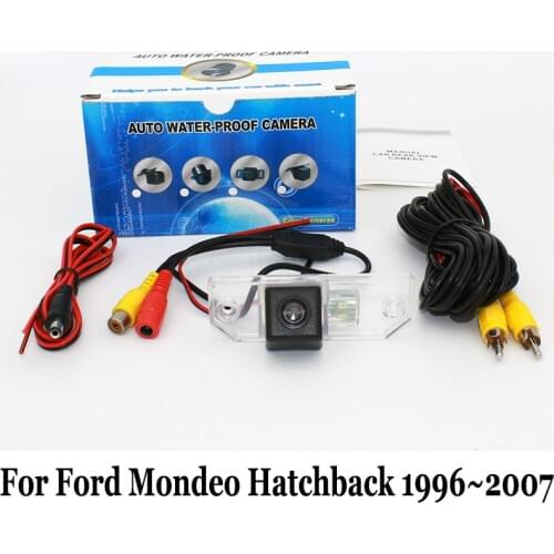 For Ford Mondeo MK2 MK3 Hatchback 1996~2007 / HD CCD Night Vision Rear View Camera / RCA AUX Wire Or Wireless Backup Camera