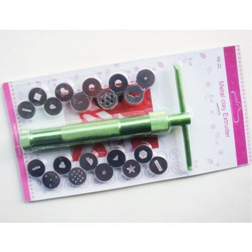 Clay Extruder Sugarcraft Extruder 20 Discs Paste clay Decoration clay tool