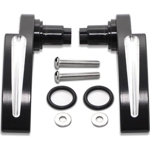 Motorcycle Black Saddlebag Latch Lever Lid Lifter For Harley Electra Street Glide FLT 2014-up