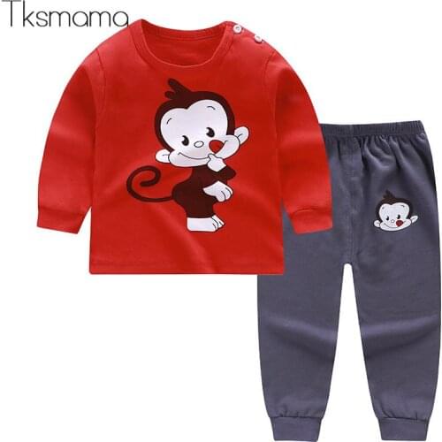 Winter Newboen Baby Girl Boy Set Baby New Year Chiristmas Clothes Red Monkey Costumes 0-2years Toddler Outfits Infantil Suit