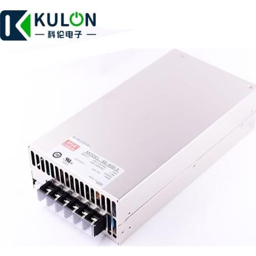 Original Mean well SE-600-5 500W 100A 5V Meanwell Power Supply AC 110V/220V to DC 5V Power unit
