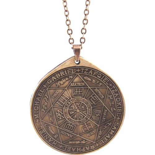 The Seal of the Seven Archangels by Asterion seal solomon kabbalah amulet pendant necklace