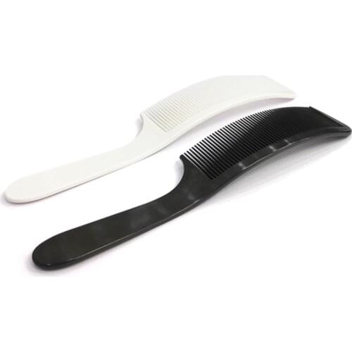 Flat Top Comb Anti-static Salon Cutting Comb Hairdressing Brush Curved Shaver Hair Clipper Cutting Comb Barber