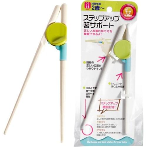 1 Pair Cute Chopsticks Kids Baby Beginner Practical Chopsticks Easy Fun Learning Training Helper Chopstick Chinese Food Tools