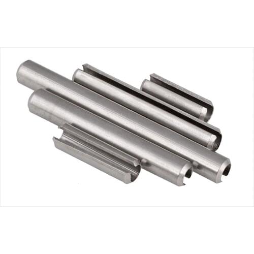 1pcs M8 stainless steel positioning spring elastic cylindrical Cotter pin Dowel Tension Roll Pins 40mm-80mm length