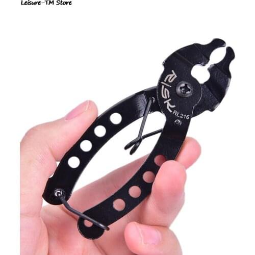 1pcs Bike Bicycle Chain Quick Link Open Close Tool Master Link Pliers Bike Chain Magic Button Clamp Removal Tools 9.2CM