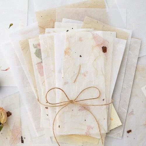 30Sheet Retro Style Materials Specialty Paper Scrapbook Tissue Paper DIY Crafts Handmade Bookmark Hand Account Decor Onion Paper