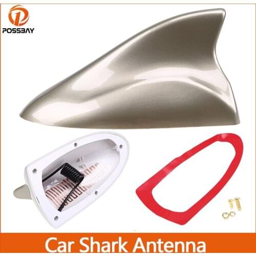 Car Shark Antenna Universal FM Radio Signal Stronger Aerial for BMW/Honda/Toyota/Hyundai/VW/Kia/Mazda Auto Replacement Parts