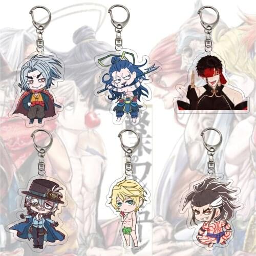 Record Of Ragnarok Adam Zeus Anime Pendant Acrylic Figure keychain Keyring Collection Model Gifts Cosplay
