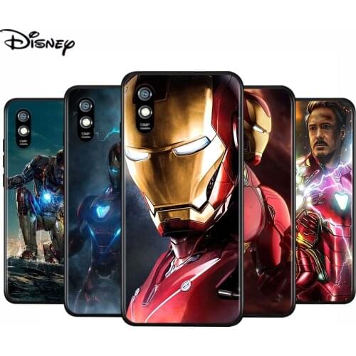 Silicone Cover Marvel Iron Man For Xiaomi Redmi 9 9T 9C 8 7 6 Pro 9AT 9A 8A 7A 6A S2 5 5A 4X GO Phone Case