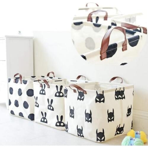 Clothing Storage Bucket 6 Styles Folding Laundry Basket Kids Toys Sundries Storage Barrel Foldable Laundry Organizer LX1654