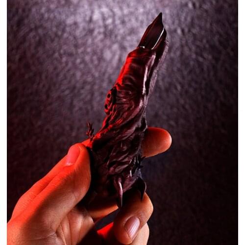 1:1 Anime Jujutsu Kaisen Cosplay Prop Ryomen Sukuna Finger Figure Yuji Itadori Cursed Demon Halloween Party Realistic Horror