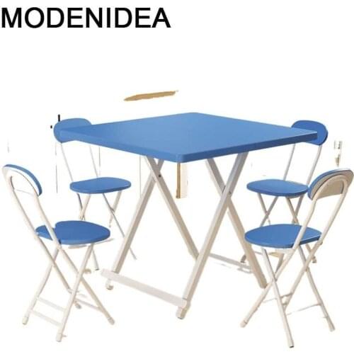 Redonda Bureau Tavolo Pieghevole Children Camping Home Pliante Meja Makan Folding Plegable Desk Mesa De Jantar Dinner Table